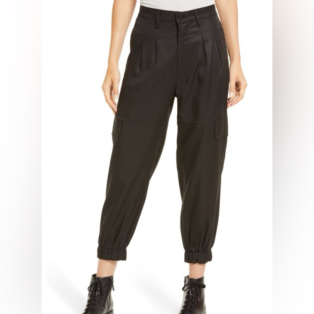 AllSaints trouser/jogger paint, size 8, olive green